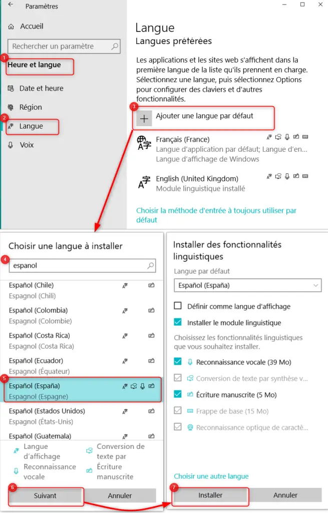 comment changer la langue sur mon ordinateur