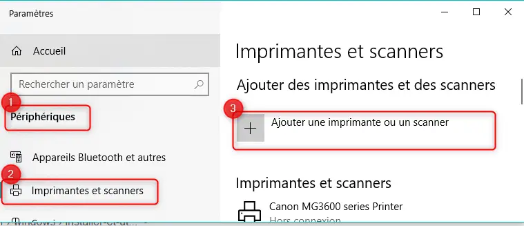 COMMENT INSTALLER UN SCANNER SUR WINDOWS 10 - Ajouter une Imprimante scanner sur Windows 10