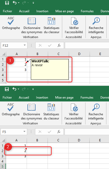 COMMENT MASQUER LES COMMENTAIRES SUR EXCEL - Afficher ou non les commentaires sur Excel